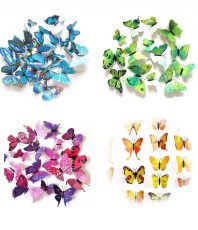 3D Vlinders Mix kleuren